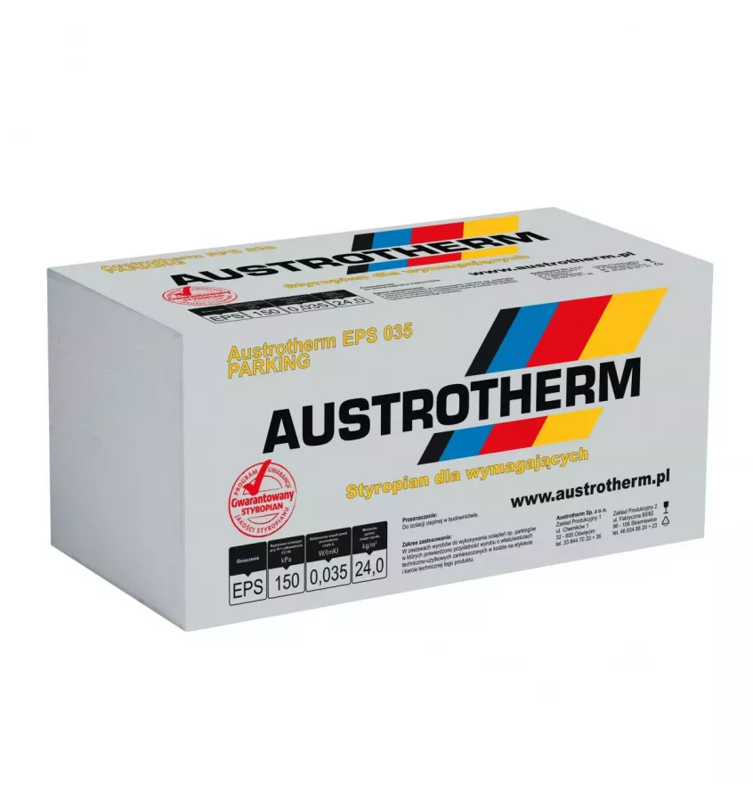 Austrotherm - EPS 035 Parkovací polystyrenová deska
