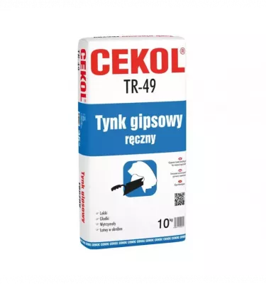 Cekol - ruční sádrová omítka TR -49