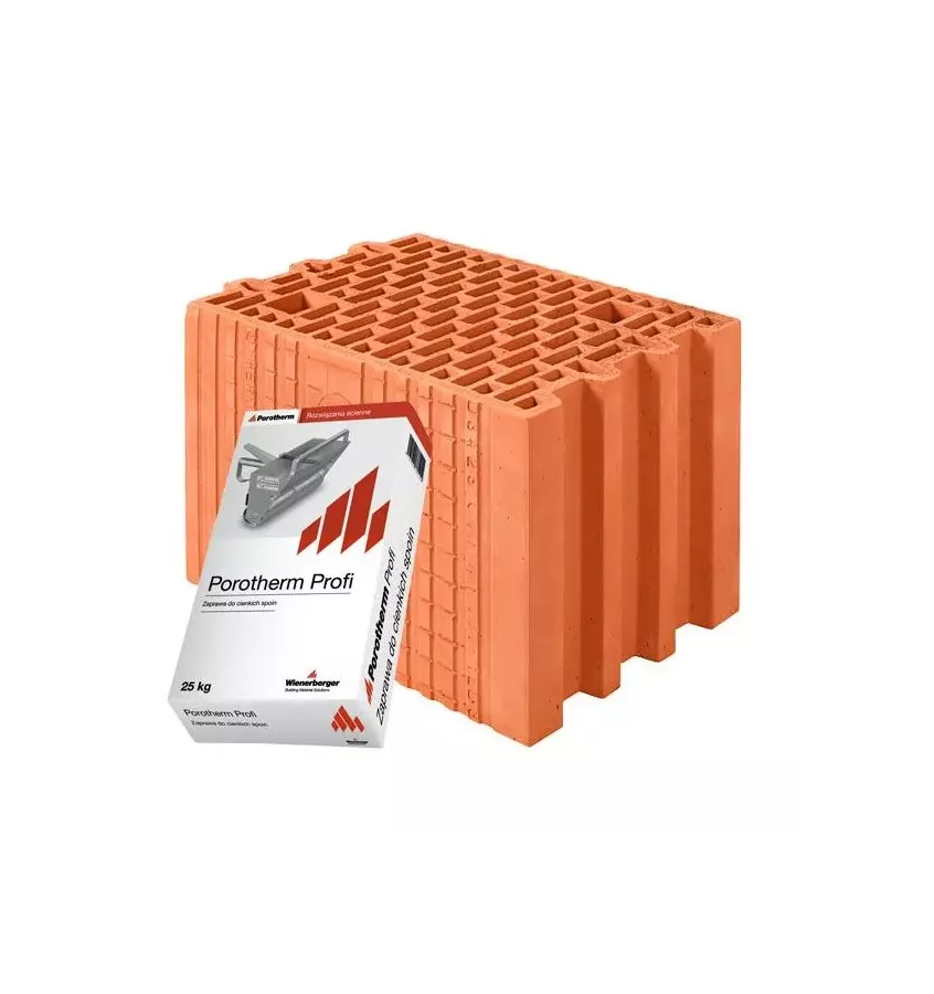 Porotherm Wienerberger - dutý blok 25 Profi
