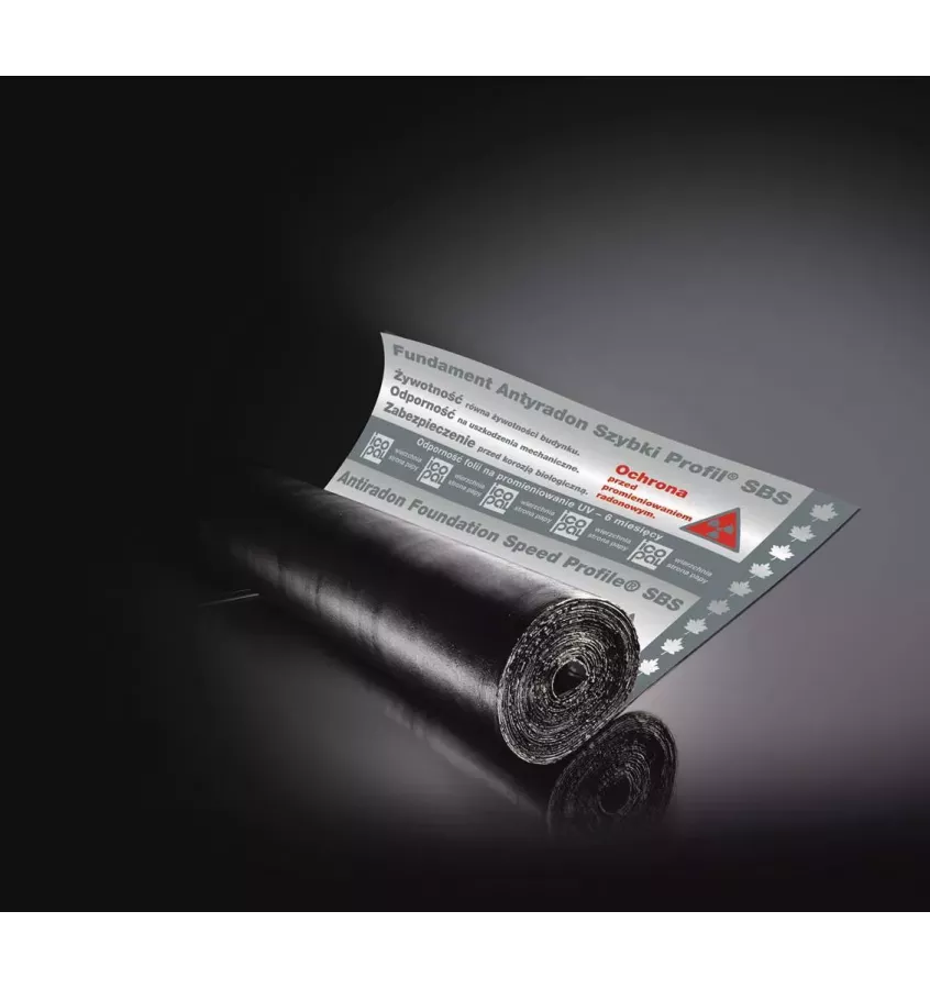 Icopal - roofing felt undercoat Antyradon 4.0 Rapid Profile SBS