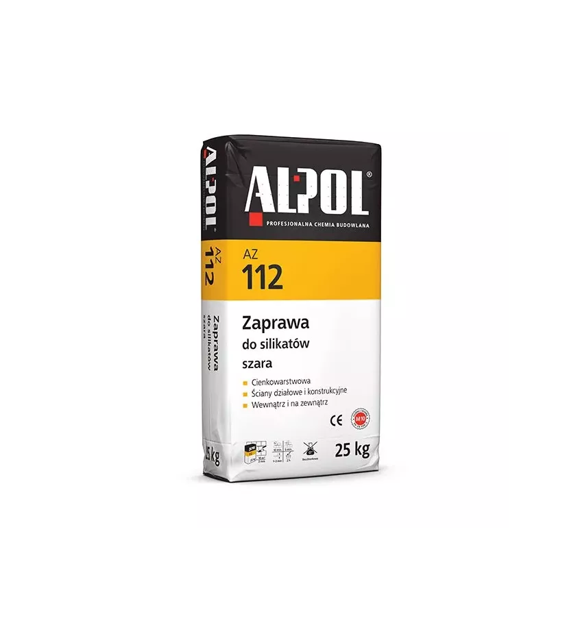 Alpol - thin-layer mortar for silicate AZ 112