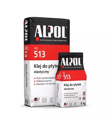 Alpol - AK 513 flexible tile adhesive