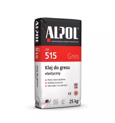 Alpol - klej do gresu elastyczny AK 515