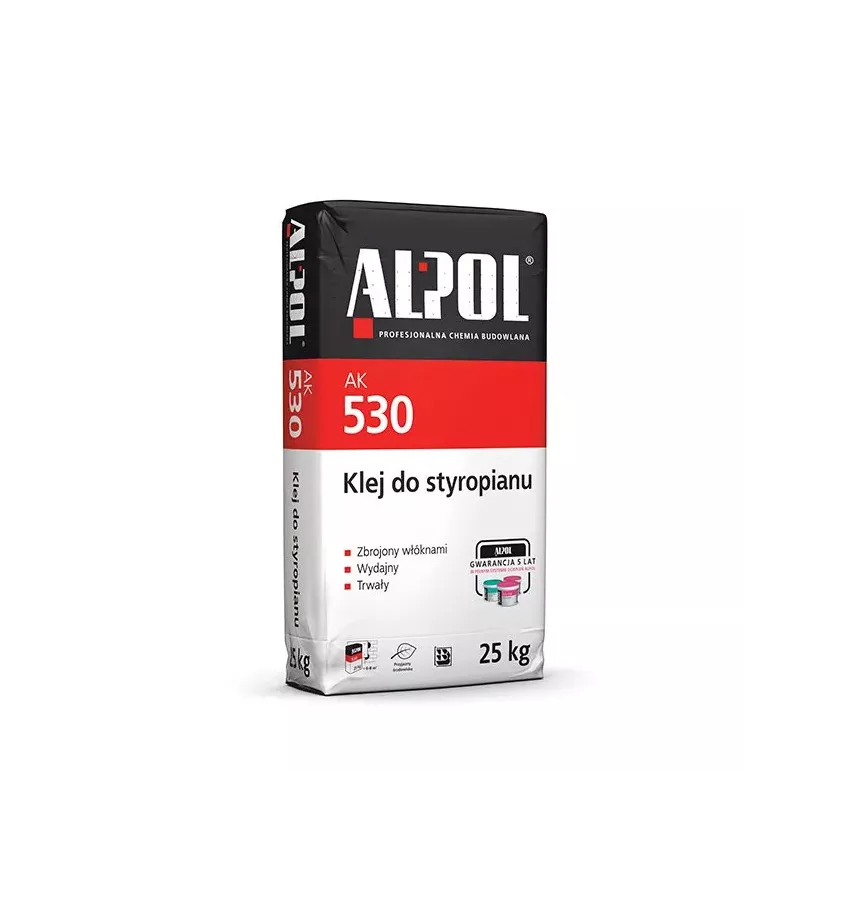 Alpol - adhesive for foamed polystyrene AK 530