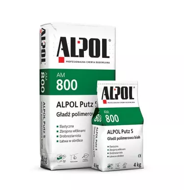 Alpol - Putz S AM 800 white polymer coat