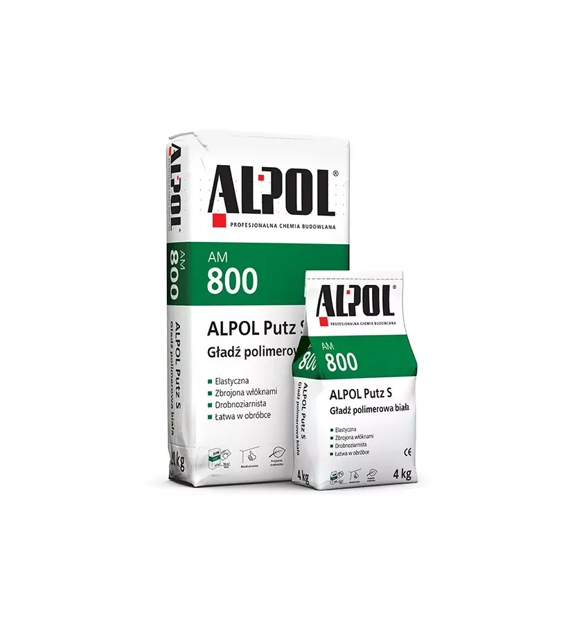 Alpol - Putz S AM 800 white polymer coat