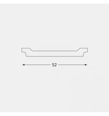 Czamaninek - tvar oddělovacího žebra