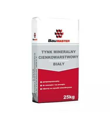Baumaster - tynk mineralny cienkowarstwowy