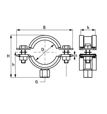 Walraven - Heavy Duty Clamp with BIS HD1501 Lining