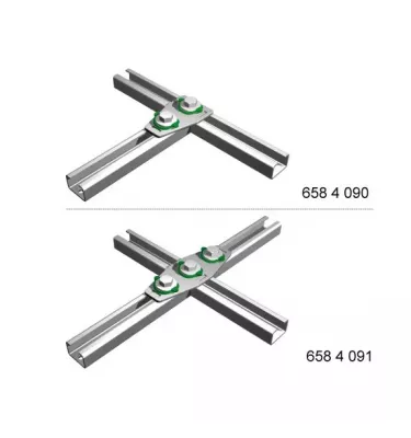 Walraven - T and X connectors for BIS RapidRail® mounting rails