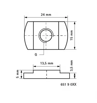 Walraven - BIS WM 651 slip nuts