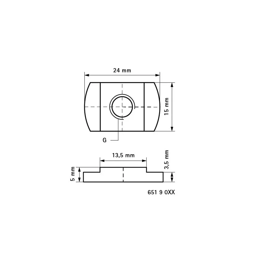 Walraven - BIS WM 651 slip nuts