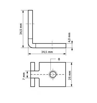 Walraven - BIS WM - 651 3 709 square angular slip nuts
