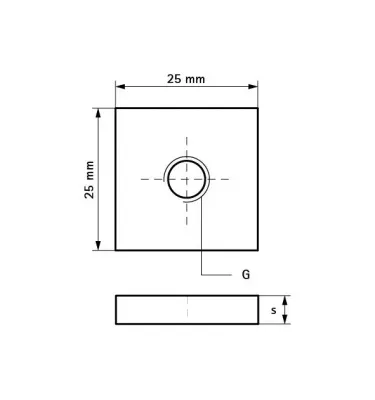 Walraven - BIS WM square slip nuts