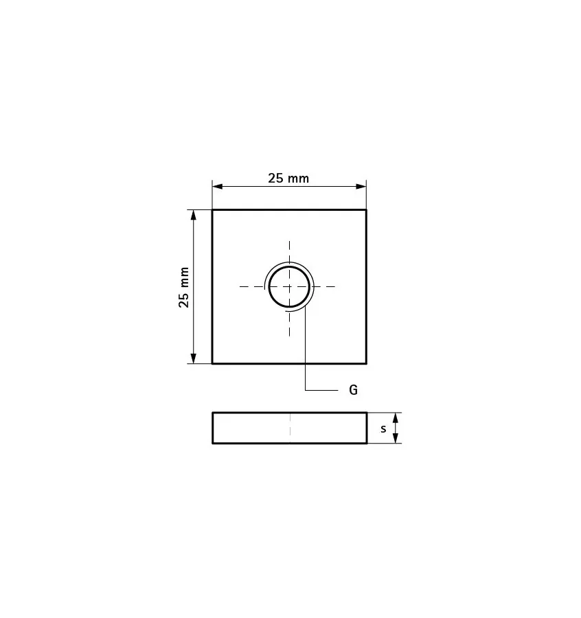Walraven - BIS WM square slip nuts