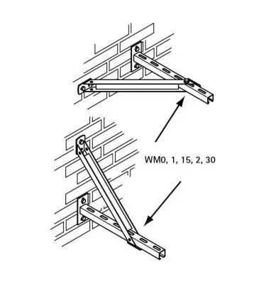 Walraven - brackets for BIS, WM wall consoles