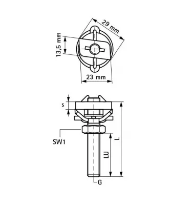Walraven - BIS RapidRail hammer bolts