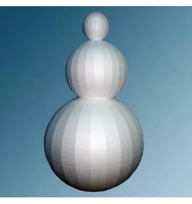 Ozdoby Xplo - polystyrenové ozdoby - sněhulák