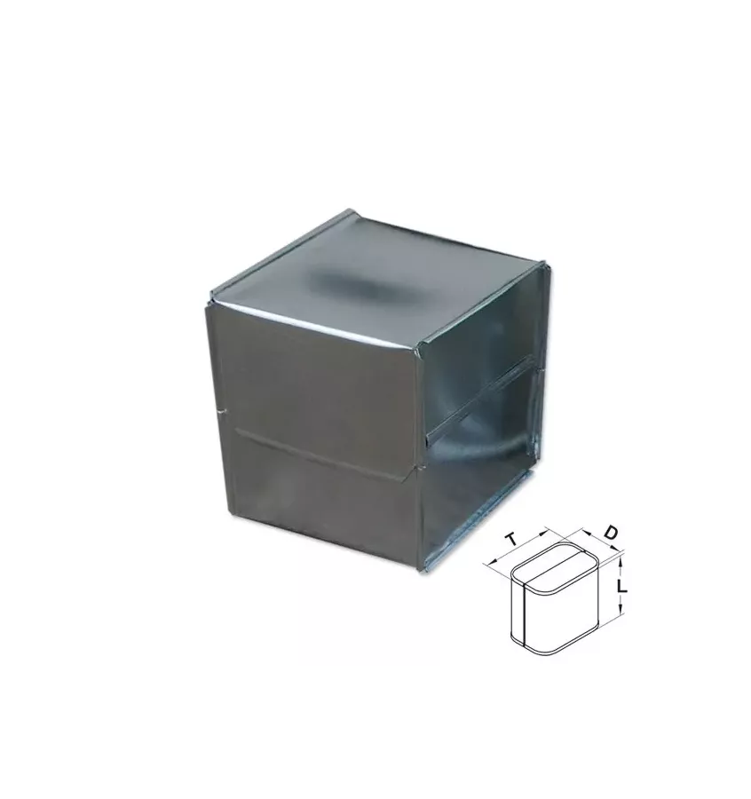 Xplo - protective coat made of stainless steel - rectangular hood