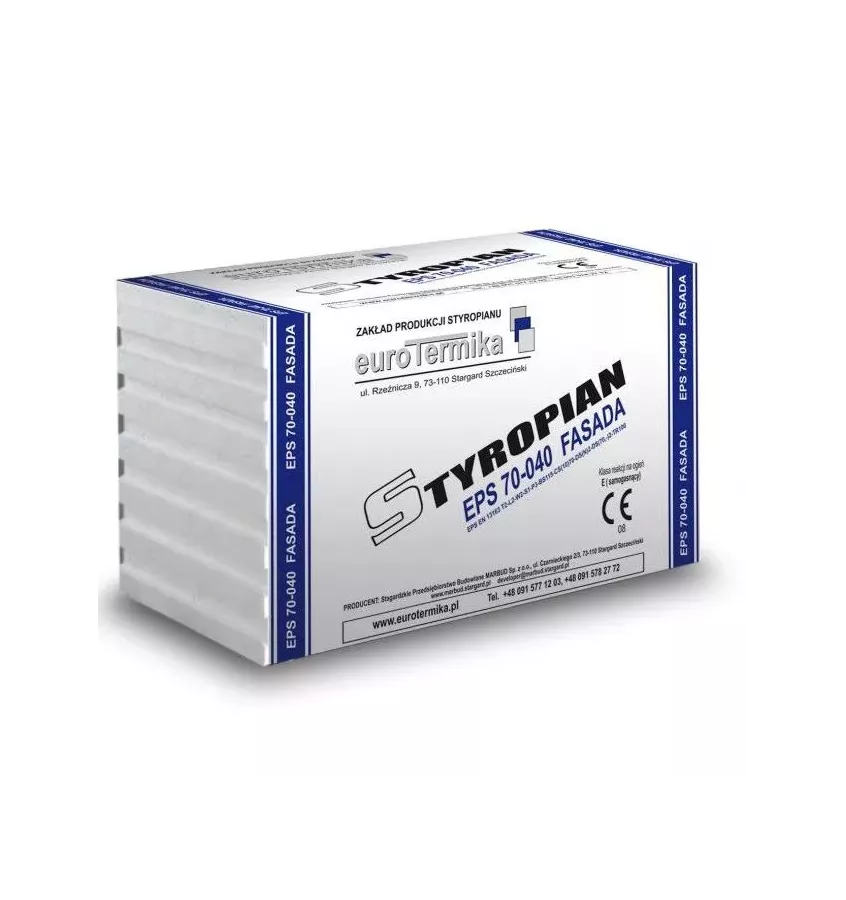 Eurotermika - płyta styropianowa  Fasada 040