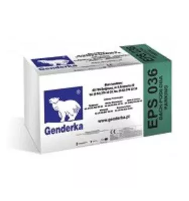 Genderka - styropian EPS 036 Dach Podłoga Parking