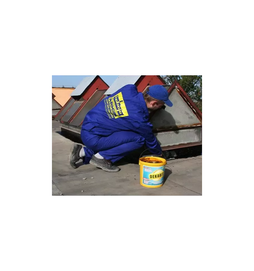 Izolace Jarocin - střešní tmel Dekabit