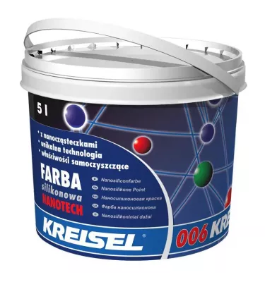 Kreisel - Nanoparticle silicone facade paint Nanotech 006