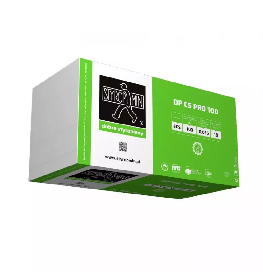 Styropmin - płyta styropianowa Dach - Podłoga CS Pro 100