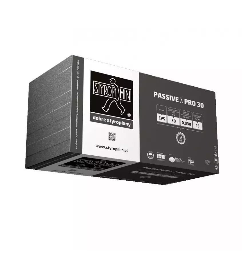 Styropmin - płyta styropianowa Passive λ Pro 30 