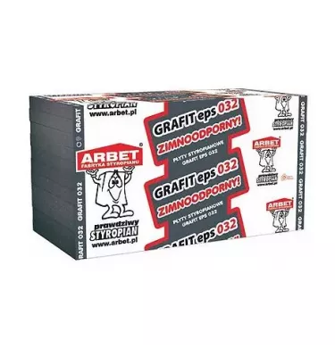 Arbet - płyta styropianowa Fasada Grafit EPS 031