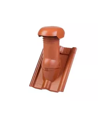 Braas Monier - dachówki betonowe - dachówka z kominkiem wentylacyjnym