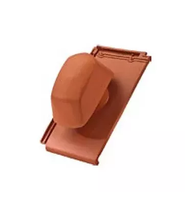 Braas Monier - dachówki ceramiczne - dachówka z odpowietrznikiem instalacji sanitarnej