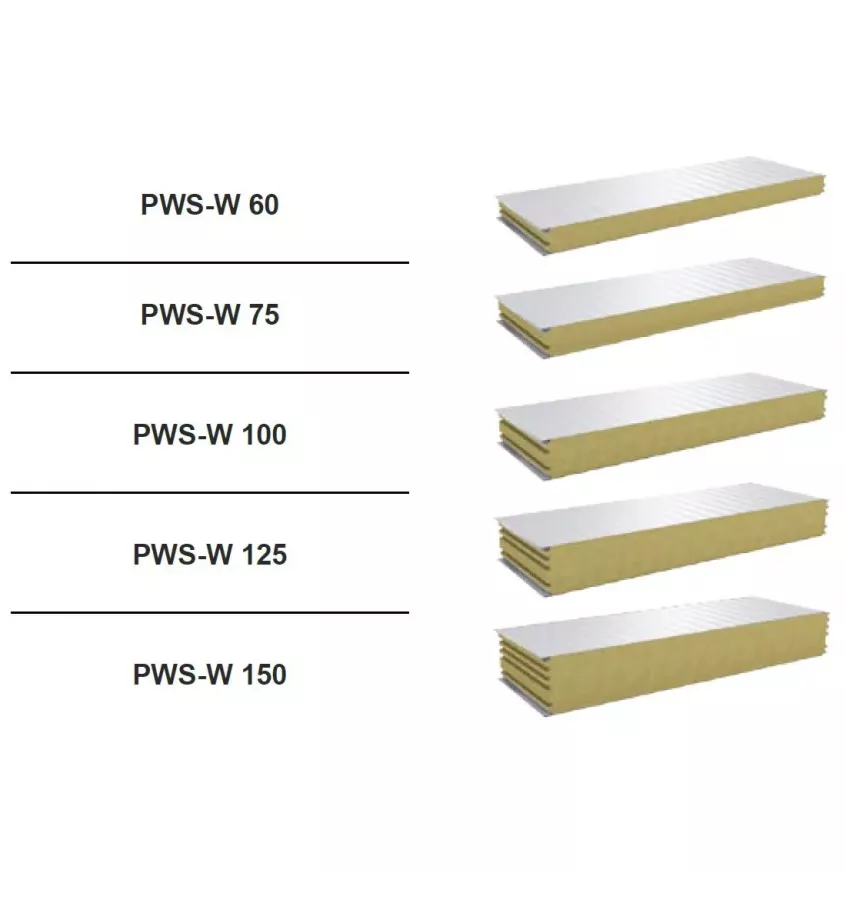 Pruszyński - płyta warstwowa ścienna PWS-W wełna mineralna