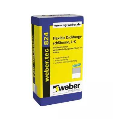Weber Deitermann - Hydroizolační mikro malta Weber.tec 824 (Superflex D1)