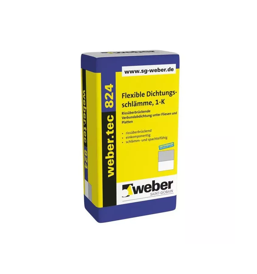 Weber Deitermann - micro sealing mortar Weber.tec 824 (Superflex D1)