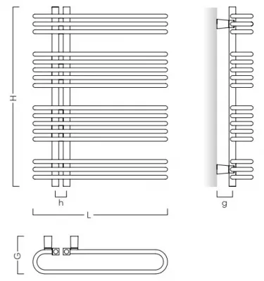 Instal Projekt - Astro bathroom radiator