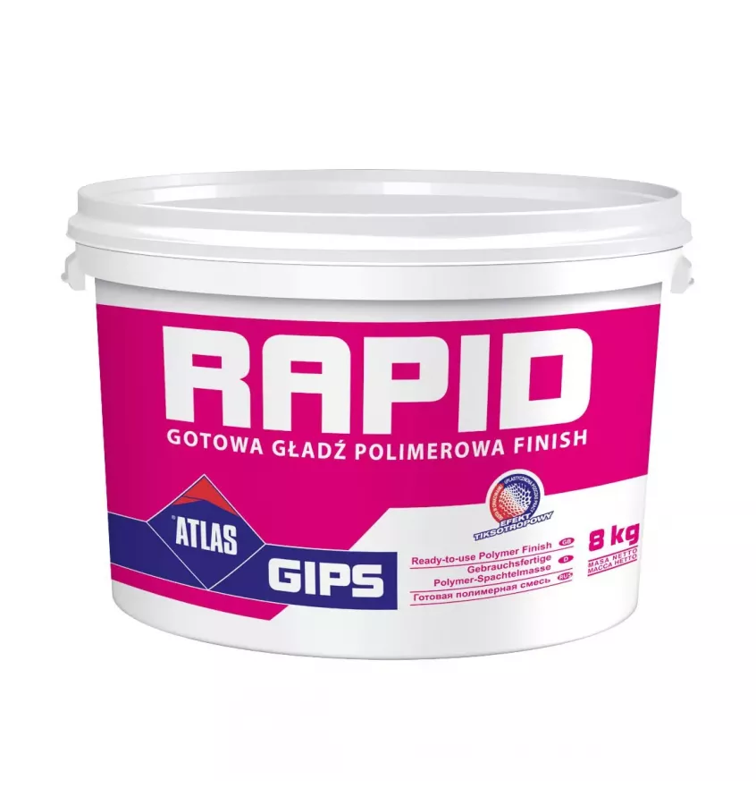 Atlas - Gips Rapid polymer finish