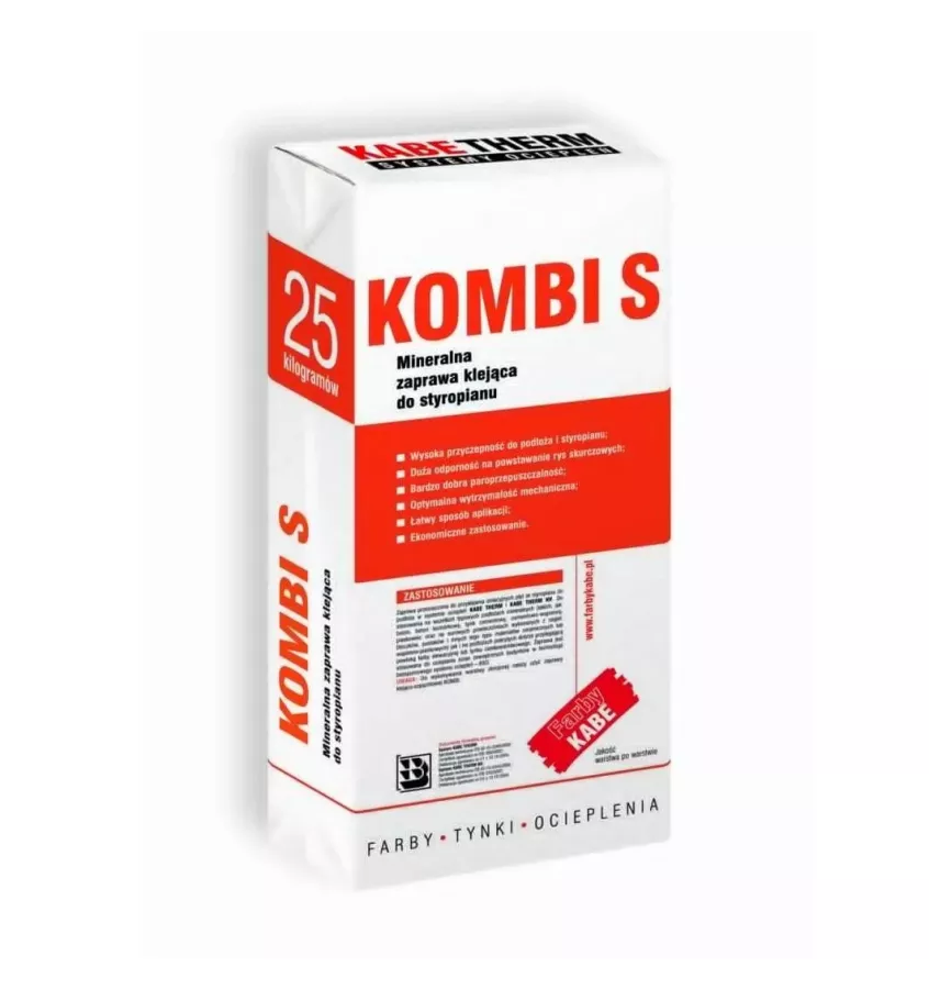 Kabe - zaprawa szpachlowa Kombi S