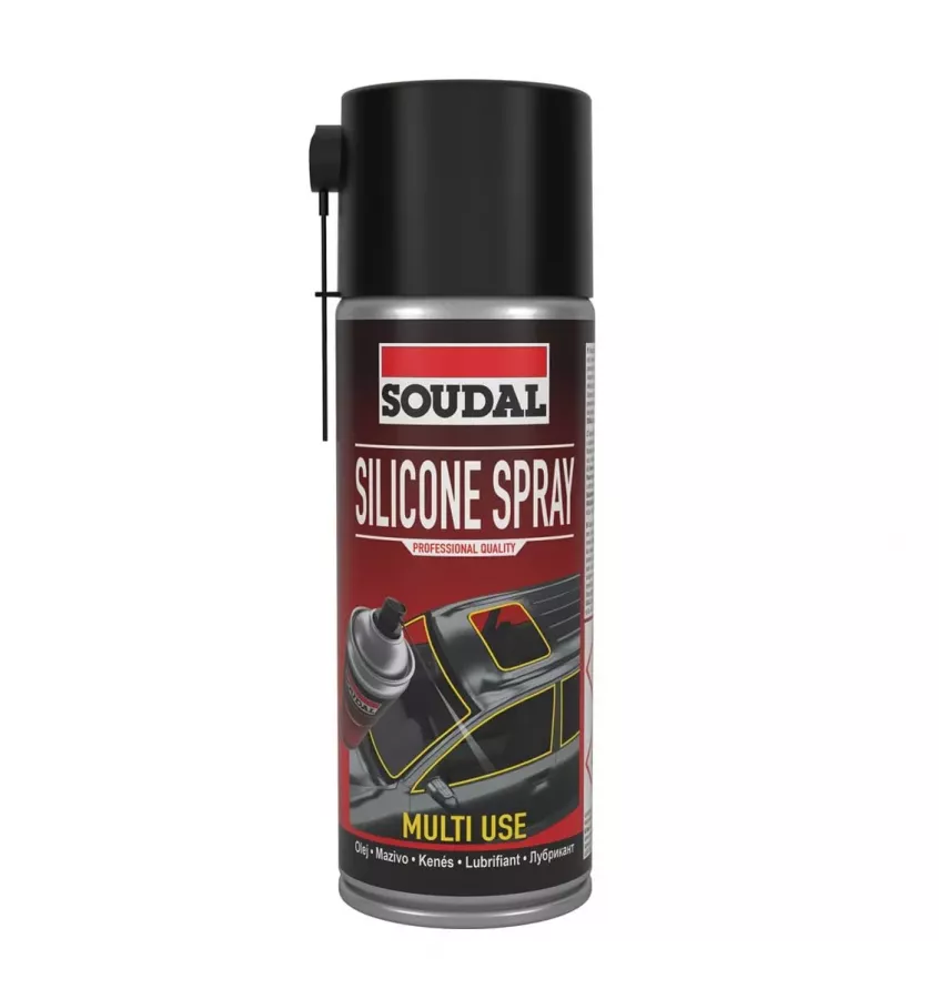 Soudal - silikonowy preparat smarujący Silicone Spray