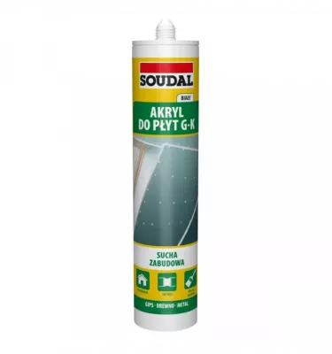 Soudal - Acrylic sealant for plasterboards