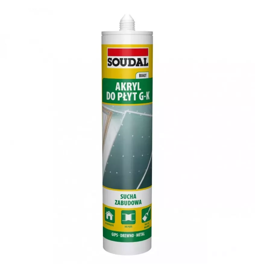 Soudal - Acrylic sealant for plasterboards