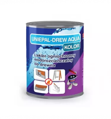 ADW - lakier ogniochronny Uniepal Drew Aqua kolor