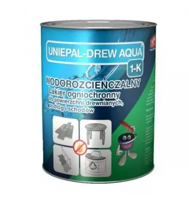 ADW-protipožární lak na dřevěné podlahy Uniepal Drew Aqua 1-K