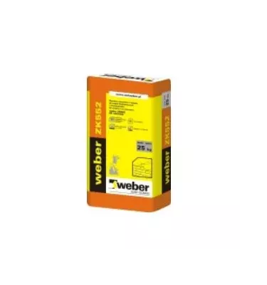 Weber - masonry mortar for clinker and facade bricks, with trass ZK552