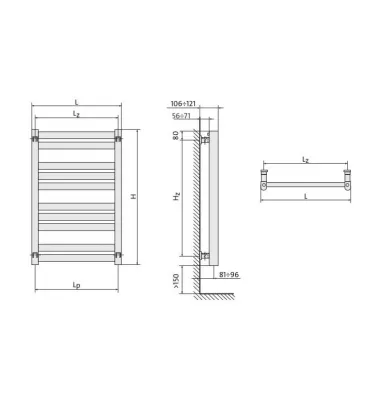 Purmo - Java bathroom radiator