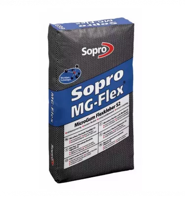 Sopro - vysoce flexibilní jednosložková lepicí malta Mg Flex MicroGum S2 669