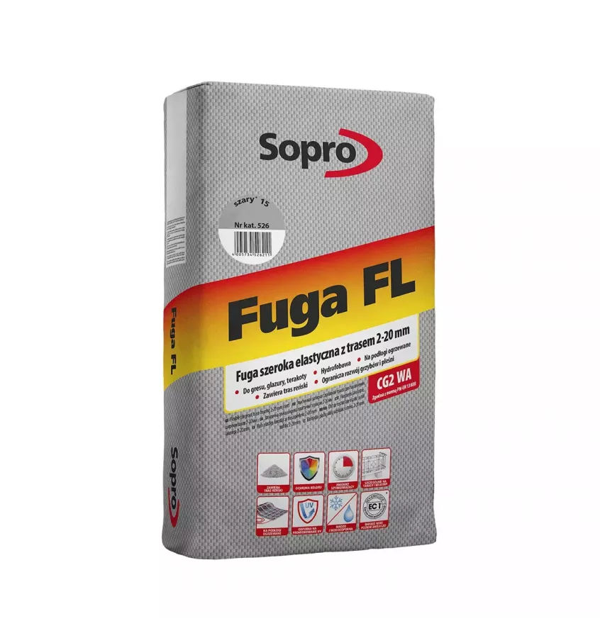 Sopro - wide flexible joint with a 2-20 mm FL route