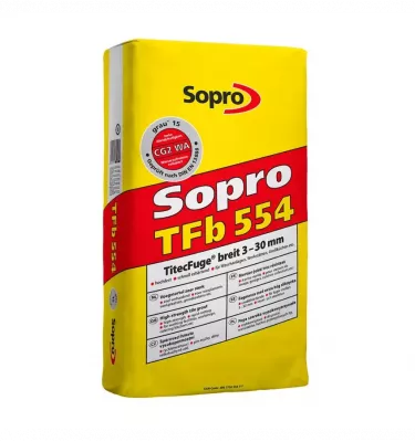 Sopro - wide joint, 3-30 mm, high-strength SoproDur TFb