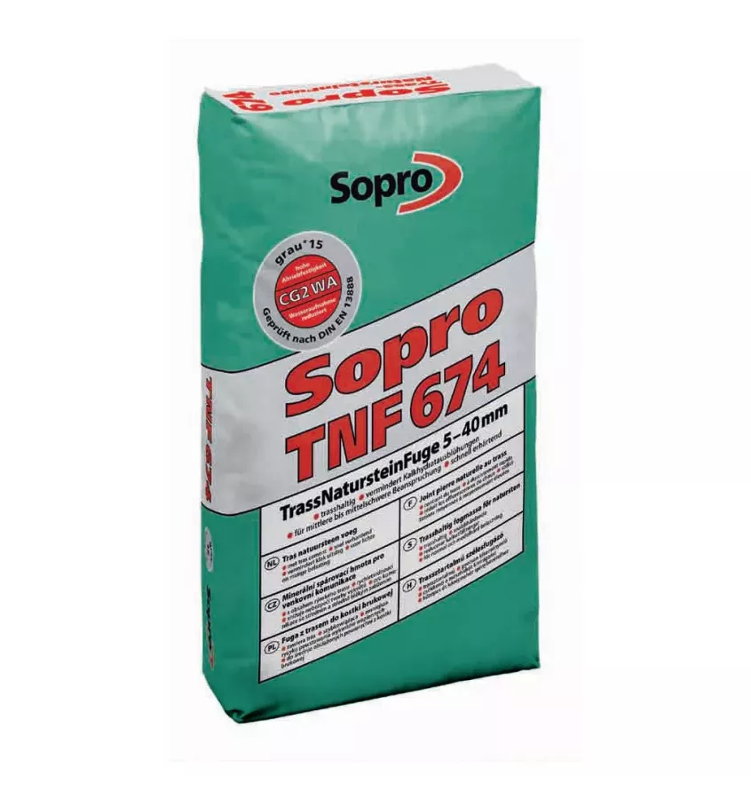 Sopro - fuga z trasem do kostki brukowej TNF