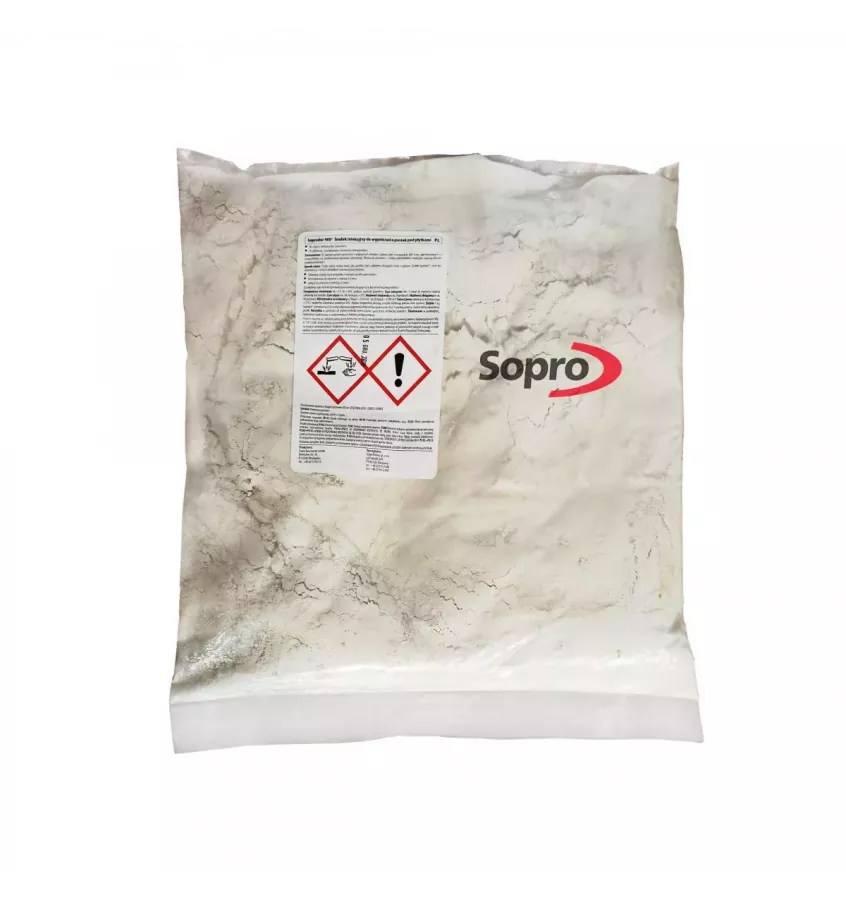 Sopro - an injection agent for filling voids under Soprodur 900 plates